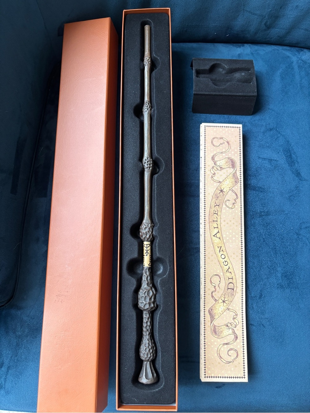 The Elder Wand (Dumbledore) with Gift Box & Diagonal Alley Map
